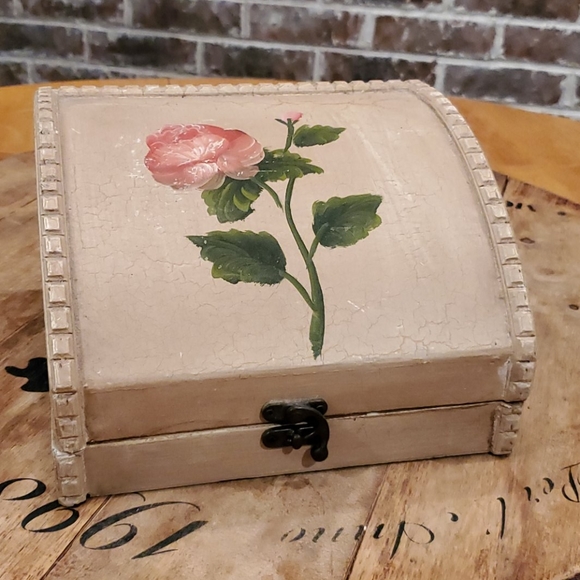 Wooden Rose box